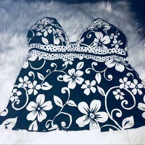 Caribbean Joe tankini top